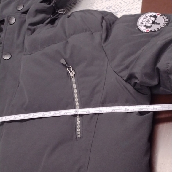 New Without Label Men's Classic Black Hooded Puffer Parca Jacket,Winter - Picture 7 of 16